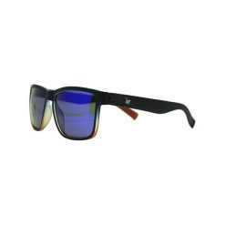 Okulary przeciwsłoneczne unisex – polaryzacyjne / UV400 (czarno-niebieskie). Niebieskie okulary przeciwsłoneczne męskie SURF MONKEY, bez wzorów, sportowe. Za 159.95 zł.