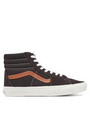Vans Tenisówki SK8-Hi VN000D32Y7U1 Brązowy. Brązowe trampki męskie Vans, bez wzorów, ze skóry, bez zapięcia. Za 279.99 zł.