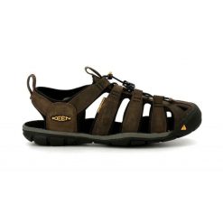 Buty do chodzenia męskie Keen Clearwater Cnx Men. Brązowe buty trekkingowe męskie Keen, bez wzorów, z materiału, bez zapięcia, trekkingowe. Za 694.00 zł.