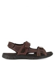 Lasocki Sandały KODIAQ-01 MI18 Brązowy. Brązowe sandały męskie Lasocki, ze skóry, bez zapięcia. Za 159.99 zł.