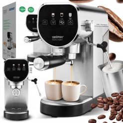 Młynek do kawy Zelmer Aroma Expert ZCM7300 srebrny. Szare ekspresy ciśnieniowe Zelmer. Za 496.40 zł.