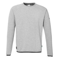 Bluza Uhlsport ID. Białe bluzy nierozpinane męskie Uhlsport, bez wzorów, eleganckie, bez ramiączek, bez kaptura. Za 266.00 zł.