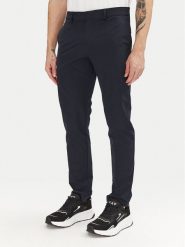 EA7 Emporio Armani Spodnie materiałowe 7M000509 AF14589 UB102 Granatowy Slim Fit. Niebieskie długie spodnie sportowe męskie EA7 Emporio Armani, bez wzorów, z materiału, na golfa. Za 341.52 zł.