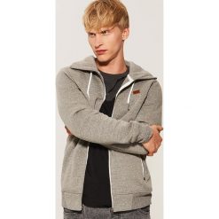 Bluza z wysokim kołnierzem - Szary. Bluzy nierozpinane męskie marki House. Za 129.99 zł.