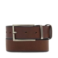 Pasek Męski Lasocki. Brązowe paski męskie Lasocki, bez wzorów. Za 119.99 zł.