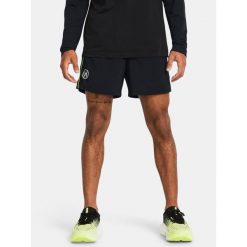 Szorty Sportowe Męskie Under Armour Run Everywhere. Czarne szorty sportowe męskie Under Armour, bez wzorów, sportowe. Za 299.00 zł.
