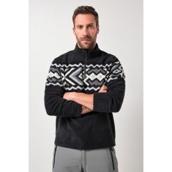 Męska Półgolf polarowy odzież narciarska ultralekki polar poziom 1. Czarna bluzy z polaru męskie JAY-PI, m, bez wzorów, z materiału, sportowe, bez ramiączek, bez kaptura. Za 279.99 zł.