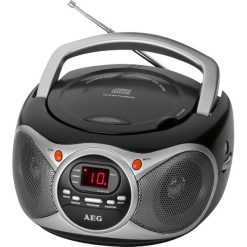 Radioodtwarzacz AEG SR 4351 czarny. Czarne radia AEG. Za 129.00 zł.
