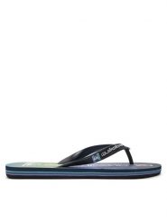 Quiksilver Japonki MOLOKAI STRIPE AQYL101361 XBBG Niebieski. Niebieskie klapki i japonki męskie Quiksilver, bez wzorów, z syntetyku. Za 79.99 zł.