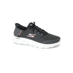 Buty Mężczyzna Skechers Go Walk Flex New World czarny. Czarne buty sportowe na co dzień męskie Skechers, m, bez wzorów, bez ramiączek, bez kaptura. Za 339.99 zł.