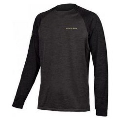 Dżersej z długim rękawem Endura SingleTrack. Szare koszulki męskie z długim rękawem ENDURA, m, bez wzorów, z dżerseju, sportowe, bez kołnierzyka, bez ramiączek. Za 209.99 zł.