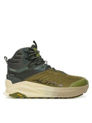 Altra Trekkingi Olympus 6 Hike Mid Gore-Tex AL0A85NP Zielony. Zielone buty trekkingowe męskie Altra, bez wzorów, z gore-texu, bez zapięcia, trekkingowe, gore-tex. Za 1,049.00 zł.