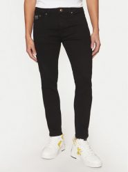 Versace Jeans Couture Jeansy 78GAB5K0 Czarny Skinny Fit. Czarne jeansy męskie Versace Jeans Couture, bez wzorów, z bawełny. Za 489.99 zł.
