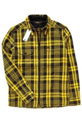 LEE ZIP THROUGH WORKER REGULAR FIT MĘSKA KURTKA PRZEJŚCIOWA LEMON ZEST L67EOKMM 112116867. Kurtki męskie Lee, l, bez wzorów, bez ramiączek, bez kaptura. Za 239.99 zł.