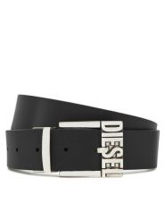 Diesel Pasek Męski X08879 PR227 H1085 Czarny. Czarne paski męskie Diesel, bez wzorów, ze skóry. Za 309.99 zł.
