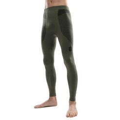 Męskie legginsy kompresyjne Sporty zimowe Siroko Method. Zielone legginsy męskie SIROKO, m, bez wzorów. W wyprzedaży za 126.00 zł.