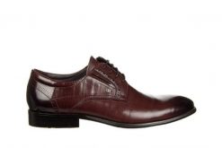 Półbuty John Doubare D788-159-626 Red 104231, Brązowy, Skóra naturalna - 45. Brązowe eleganckie półbuty męskie John Doubare, ze skóry, klasyczne, bez obcasa, bez zapięcia. W wyprzedaży za 524.99 zł.