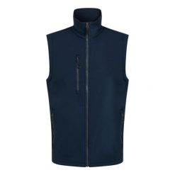 Bezrękawnik Softshell Męski Navigate 2warstwowy. Niebieskie kurtki softshell męskie Regatta, m, bez wzorów, z softshellu, bez kaptura, trekkingowe. Za 122.99 zł.