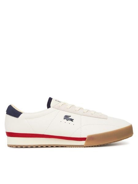 Lacoste Sneakersy 7-50SMA0161 Biały. Białe buty sportowe na co dzień męskie Lacoste, m, bez wzorów, ze skóry, bez ramiączek, bez kaptura. Za 369.99 zł.