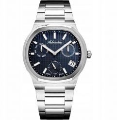 Zegarek Adriatica Zegarek męski Adriatica A8349.5115QF srebrny. Szare zegarki męskie Adriatica, srebrne. Za 1,260.00 zł.