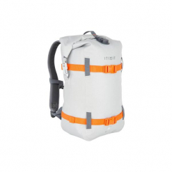 Plecak żeglarski szczelny 20 L. Szare plecaki męskie ITIWIT, z materiału. Za 159.99 zł.