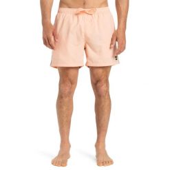 Szorty kąpielowe dla Mężczyzn EVERYDAY BEACH 15". Brązowe szorty męskie Quiksilver, bez wzorów, z materiału, sportowe. Za 159.99 zł.