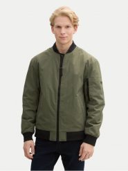 Tom Tailor Denim Kurtka bomber 1043828 Zielony Regular Fit. Zielone kurtki męskie Tom Tailor Denim, m, bez wzorów, z denimu, bez ramiączek, bez kaptura. Za 289.99 zł.