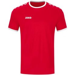 Jersey Jako Primera. Czerwone t-shirty sportowe męskie Jako, bez wzorów, z jersey, sportowe, bez ramiączek. Za 168.50 zł.
