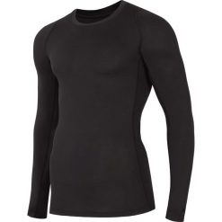 Longsleeve treningowy męski TSMLF401 - GŁĘBOKA CZERŃ. Bielizna termoaktywna męska marki 4f. W wyprzedaży za 69.99 zł.