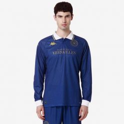 Koszulka domowa z długim rękawem FC Versailles 78 2024/25. Białe koszulki męskie z długim rękawem Kappa, bez wzorów, sportowe, bez kołnierzyka, bez ramiączek. Za 442.00 zł.