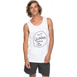 Quiksilver Koszulka Męska Morninslidetank M Tees wbb0 White M. T-shirty sportowe męskie marki Quiksilver. W wyprzedaży za 69.00 zł.