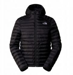 Kurtka ocieplana The North Face Huila Synthetic Hoodie - tnf black/asphalt grey. Czarne kurtki męskie The North Face, m, bez wzorów, bez ramiączek, bez kaptura. Za 852.29 zł.
