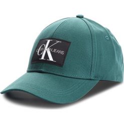 Czapka z daszkiem CALVIN KLEIN JEANS - J Monogram Cap M K40K400752 313. Zielone czapki męskie Calvin Klein Jeans, z jeansu. Za 159.00 zł.