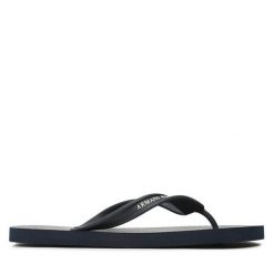 Japonki Armani Exchange. Niebieskie klapki i japonki męskie Armani Exchange, bez wzorów. Za 119.99 zł.