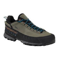 Buty trekkingowe męskie La Sportiva Tx5 Low GTX. Szare buty trekkingowe męskie La Sportiva, bez wzorów, bez zapięcia. Za 849.99 zł.