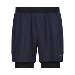 Szorty męskie turystyczne CMP 35C6867. Niebieskie szorty sportowe męskie CMP, bez wzorów, sportowe. Za 209.00 zł.