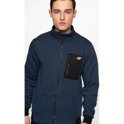 Polar męski PLM003 - granat melanż. Bluzy z polaru męskie marki 4f. Za 159.99 zł.