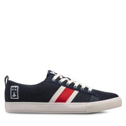 Tenisówki Helly Hansen. Niebieskie trampki męskie Helly Hansen, bez wzorów, bez zapięcia. Za 229.99 zł.