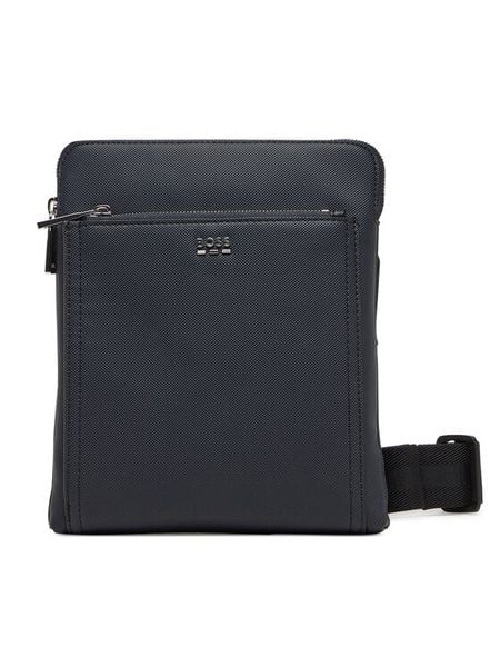 BOSS Saszetka 50536105 Granatowy. Niebieskie saszetki męskie Boss, bez wzorów, ze skóry. Za 359.99 zł.