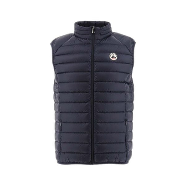 Kurtka bez rękawów JOTT Tom Noos. Niebieskie kurtki męskie Jott, m, bez wzorów, z puchu, eleganckie, bez ramiączek, bez kaptura. Za 591.00 zł.