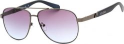 Guess Męskie okulary przeciwsłoneczne GUESS model GF0246-11W (Szkło/Zausznik/Mostek) 58/14/145 mm) NoSize. Okulary przeciwsłoneczne męskie Guess, z aplikacjami, szklane. Za 219.97 zł.