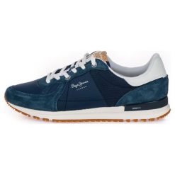 Pepe Jeans Tenisówki Męskie Tinker Pro Premium 42 Ciemnoniebieskie. Trampki męskie marki Pepe Jeans. Za 439.00 zł.