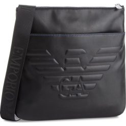 Saszetka EMPORIO ARMANI - Y4M180 YG90J 81072 Black. Czarne saszetki męskie marki Emporio Armani, ze skóry ekologicznej, młodzieżowe. Za 639.00 zł.