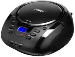 Radioodtwarzacz Radioodtwarzacz CD Raven ECDP001 Bluetooth Radio FM Czarny. Czarne radia NoName. Za 437.99 zł.