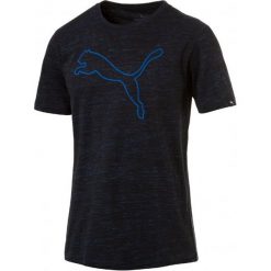 Puma Koszulka Sportowa Brand Cat Logo Tee Cotton Black Heather S. Brązowe t-shirty sportowe męskie Puma, z materiału, sportowe. W wyprzedaży za 75.00 zł.