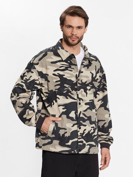 DC Shoes Kurtka przejściowa ADYJK03165 Zielony Boxy Fit. Zielone kurtki outdoor męskie DC Shoes, m, bez wzorów, z bawełny, bez kaptura, outdoorowe. Za 279.99 zł.