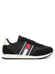 Tommy Jeans Sneakersy Tjm Classic Runner EM0EM01709 Czarny. Czarne buty sportowe na co dzień męskie Tommy Jeans, m, bez wzorów, z jeansu, bez ramiączek, bez kaptura. Za 369.99 zł.