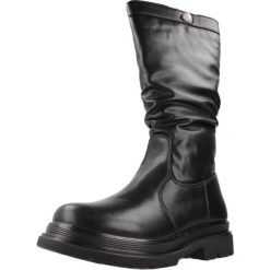 Buty ASSO AG17632 Czarny. Czarne buty trekkingowe męskie ASSO, bez wzorów, z syntetyku, bez zapięcia, trekkingowe. Za 252.56 zł.