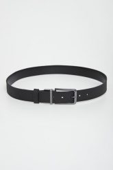 Pasek męski skórzany KARL LAGERFELD. Paski męskie KARL LAGERFELD, bez wzorów. W wyprzedaży za 454.35 zł.