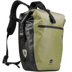 Sakwa rowerowa boczna na bagażnik plecak 2w1 Rhinowalk X21669 27l. Zielone plecaki męskie RHINOWALK, bez wzorów. Za 359.00 zł.